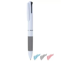 BOLIGRAFO 3 COLORES ARO METAL "FARVES"