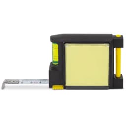 FLEXÓMETRO 2M CON NIVEL Y NOTAS "MEDY"