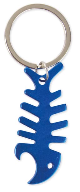LLAVERO ALUMINIO RASPA AZUL