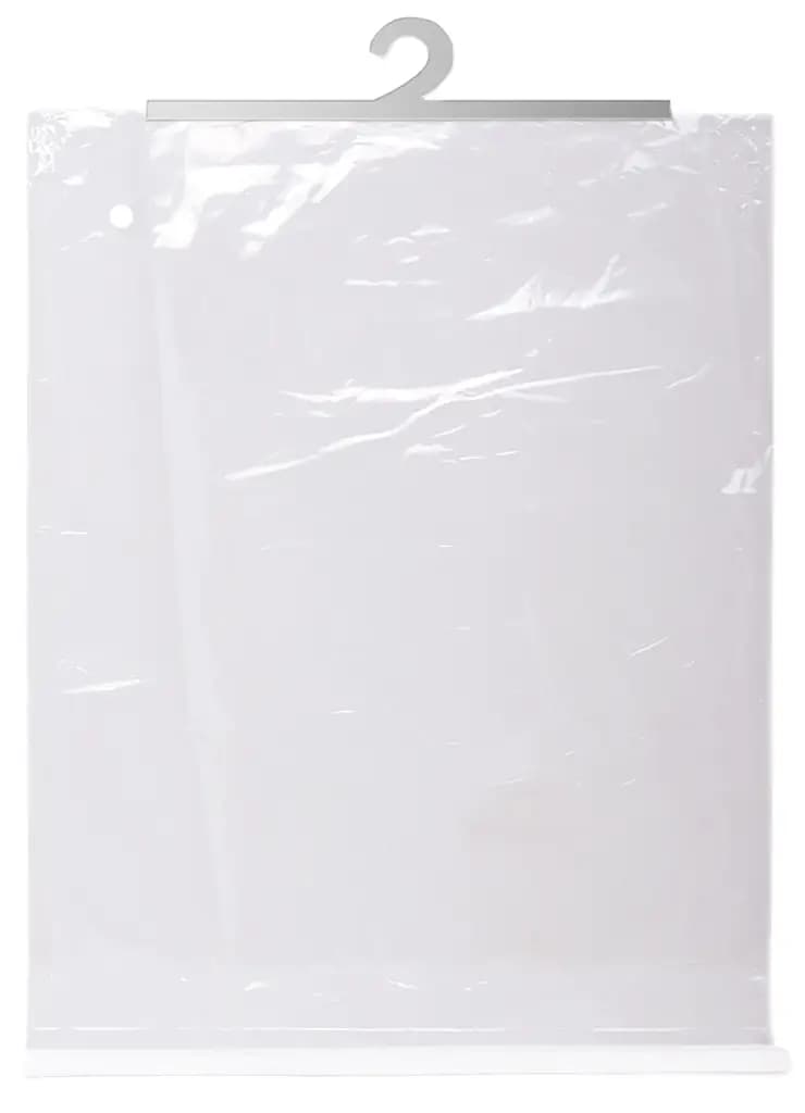 Bolsa de plástico con adhesivo y percha CARACAS