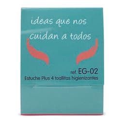 ESTUCHE PLUS 4 TOALLITAS GEL HIGIENIZANTE
