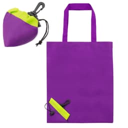 BOLSA PLEGABLE BERENJENA