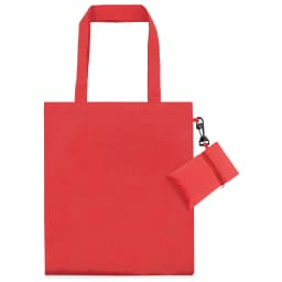 BOLSA PLEGABLE Y FUNDA CON CREMALLERA "POPPY"