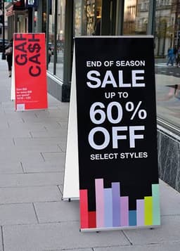 BANNER DOBLE PANTALLA 80x180 CM "VITT"