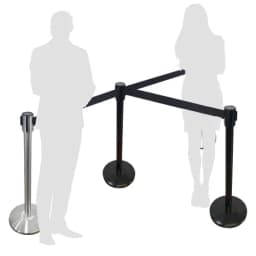 POSTES SEPARADORES CINTA RETRACTIL "DIVISON"