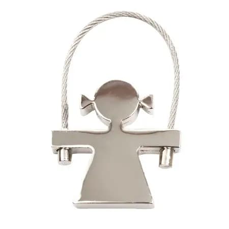 LLAVERO METALICO NIÑA