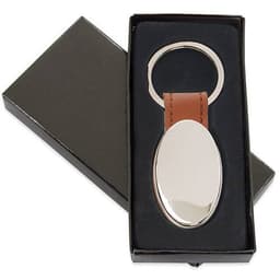 LLAVERO METALICO OVALADO NE