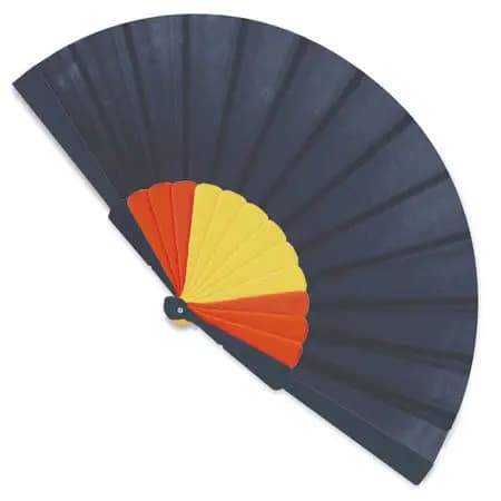 ABANICO VARILLAS ESPAÑA MARINO "MARISMA"