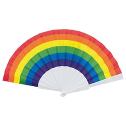 ABANICO "CARMONA" MULTICOLOR