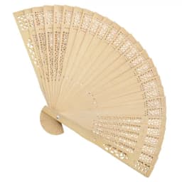 ABANICO CALADO MADERA "SUMIRA"