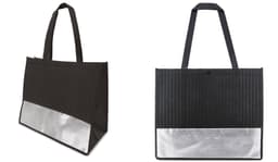 BOLSA "LAFAYETTE" NEGRO-PLATA