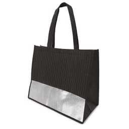 BOLSA "LAFAYETTE" NEGRO-PLATA
