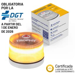 LUZ DE EMERGENCIA HOMOLOGADA V16 GEOLOCALIZADA