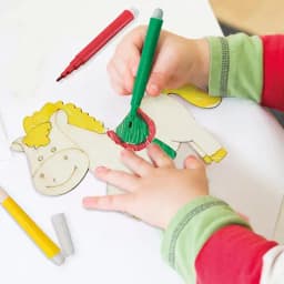 SET PIEZAS MADERA HAPPY(4 PCS)