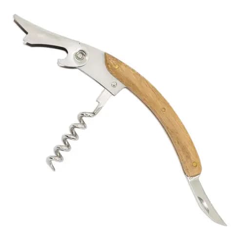 ABREBOTELLAS MANGO MADERA "TEVO"