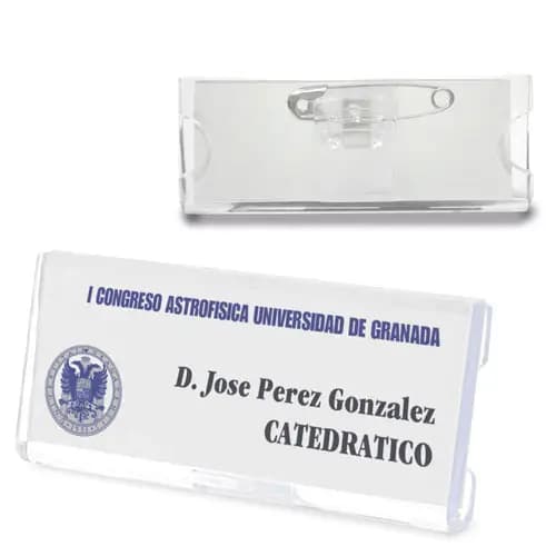 IDENTIFICADOR RECTANGULAR "CONTINENTAL"