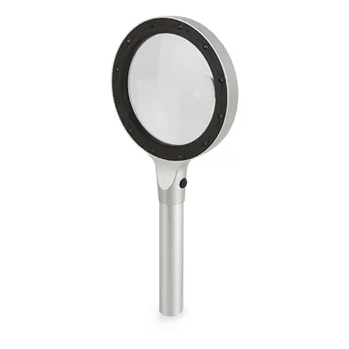 LUPA CON LED X2,5 X5 AUMENTOS "LUZZY"