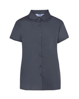 LADY CASUAL & BUSINESS SS SHIRT POPELIN