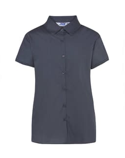 LADY CASUAL & BUSINESS SS SHIRT POPELIN