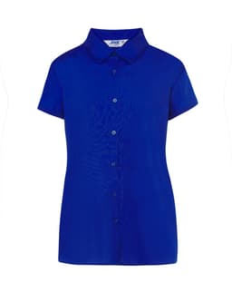 LADY CASUAL & BUSINESS SS SHIRT POPELIN