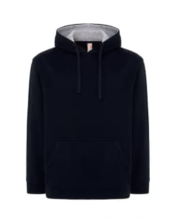 UNISEX OCEAN HOODED CONTRAST KANGAROO