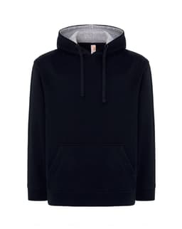 UNISEX OCEAN HOODED CONTRAST KANGAROO