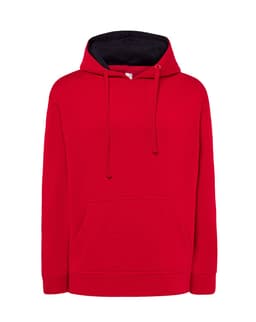 UNISEX OCEAN HOODED CONTRAST KANGAROO
