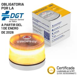 LUZ DE EMERGENCIA HOMOLOGADA V16 GEOLOCALIZADA