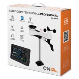 ESTACIÓN METEOROLÓGICA INALÁMBRICA WIFI CON VELOCIDAD DEL VIENTO Y PLUVIÓMETRO “EOLO”