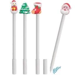 SET DE BOLIGRAFOS NAVIDEÑOS "NATALE" (4 MODELOS)