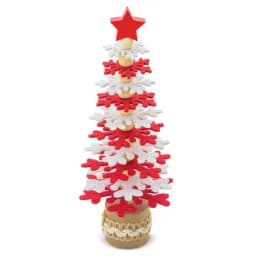 ARBOLITO DE NAVIDAD RPET Y MADERA RECICLADA "PUKKY"