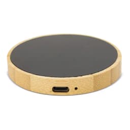 CARGADOR INALAMBRICO DE BAMBÚ "NOVAX"