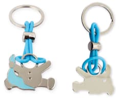 LLAVERO BEBE GASA CELESTE