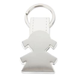 LLAVERO METALICO FORMA NIÑA "NASCA"