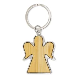 LLAVERO DE BAMBÚ "ANGELICAL"