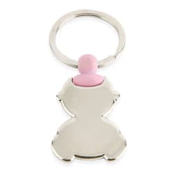 LLAVERO BEBE CHUPETE CELESTE