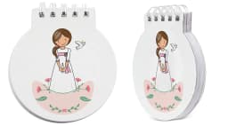 LIBRETA COMUNIÓN NIÑA "FRIDA"