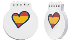 LIBRETA "CORAZÓN ESPAÑA"