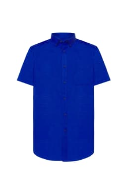 CASUAL & BUSINESS SS SHIRT POPELIN