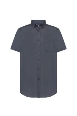 CASUAL & BUSINESS SS SHIRT POPELIN