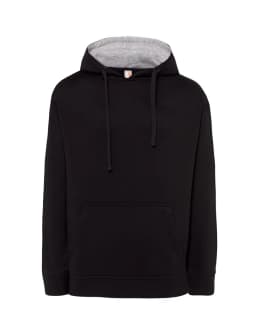 UNISEX OCEAN HOODED CONTRAST KANGAROO