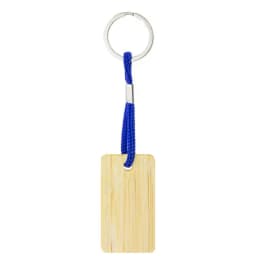 LLAVERO DE BAMBÚ RECTANGULAR "YIBIN"