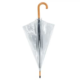 PARAGUAS AUTOMATICO TRANSPARENTE "TV"