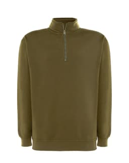 HALF ZIP SWEATSHIRT