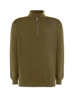 HALF ZIP SWEATSHIRT