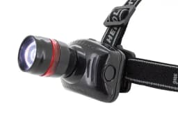 LINTERNA FRONTAL ZOOM 4 FUNCIONES