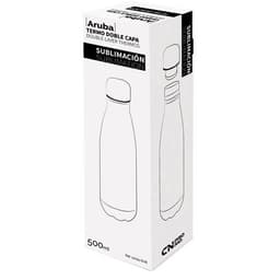 TERMO DOBLE CAPA SUBLIMACION 500ML "ARUBA"