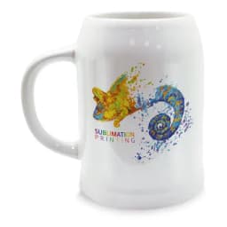 JARRA DE SUBLIMACION BLANCA "GERMANY"