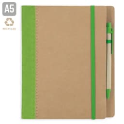 CUADERNO A5 CARTON RECICLADO "DIPA"