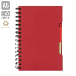 CUADERNO A5 CON BOLIGRAFO ECO "GREEN LIFE"